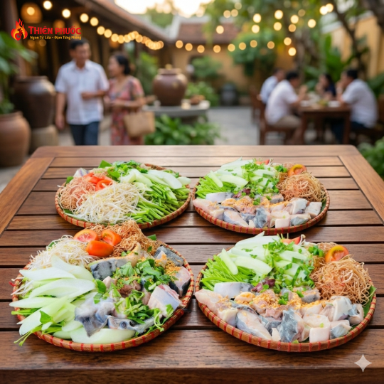 Lẩu cá Lăng Chép Giòn Thiên Phước